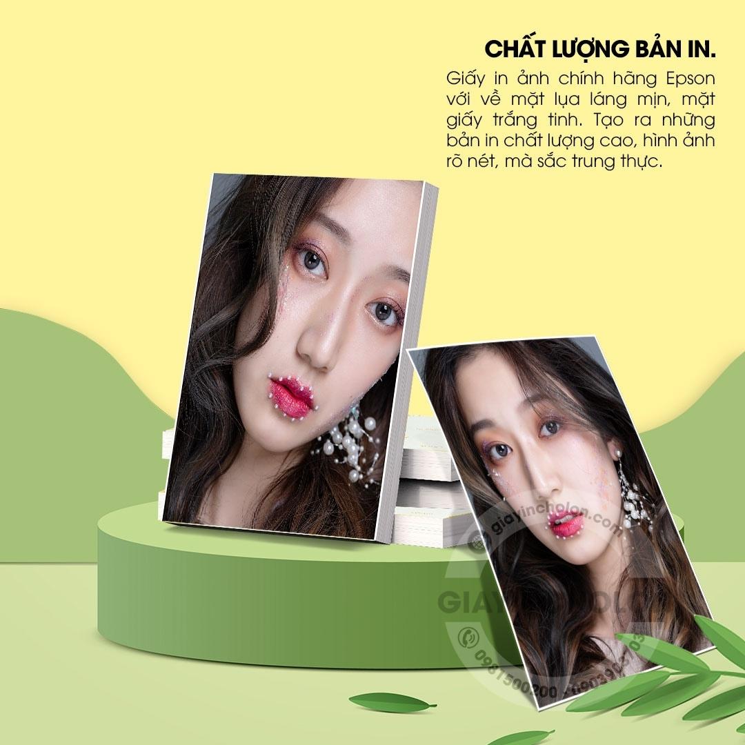 giấy lụa 13x18 in album cưới chất lượng cao