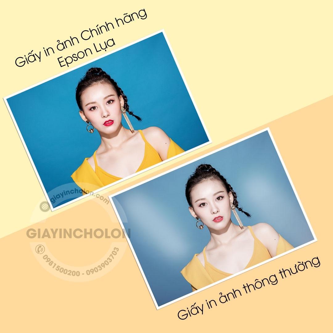 Giấy in ảnh chuyên nghiệp 13x18 Lụa Satin