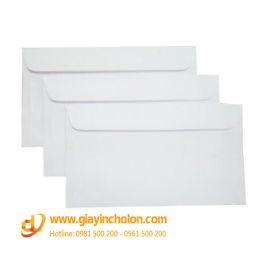 Bao thư trắng 12x22 có keo