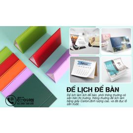 Chân đế làm lịch để bàn 