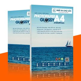 Giấy in ảnh 2 mặt A4 230g