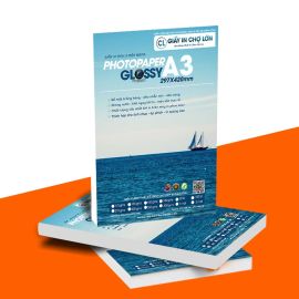 Giấy in ảnh 2 mặt A3 260g
