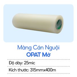 Màng cán nguội OPAT mờ