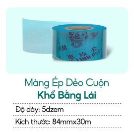 Màng ép dẻo cuộn khổ bằng lái 