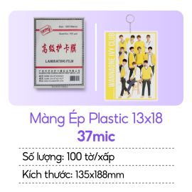 Màng ép plastic khổ 13x18 37mic