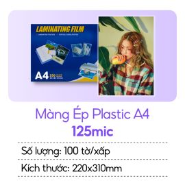 Màng ép plastic A4 125Mic
