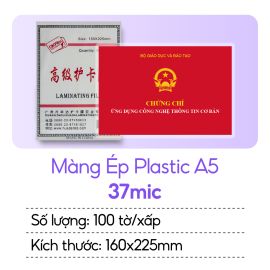 Màng ép plastic A5 37mic