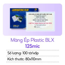 Màng ép plastic Bằng Lái 125mic