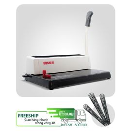 Máy đóng lò xo nhựa xoắn ốc BOSSER CI-338