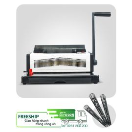 Máy đóng lò xo nhựa xoắn ốc YIBO CI-9028A