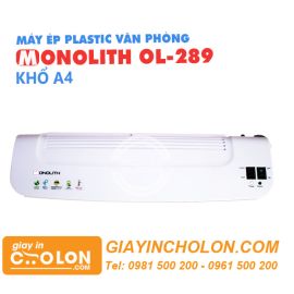 Máy ép plastic OL 289 khổ A4