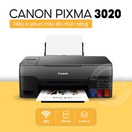 Máy in Đa Năng CANON PIXMA G3020 Wifi, In, Scan, Copy