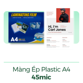 Màng ép Plastic A4 45mic