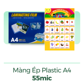 Màng ép plastic A4 55Mic