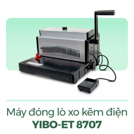 Máy đóng lò xo kẽm bằng điện YIBO-ET 8707 [Khổ A3]